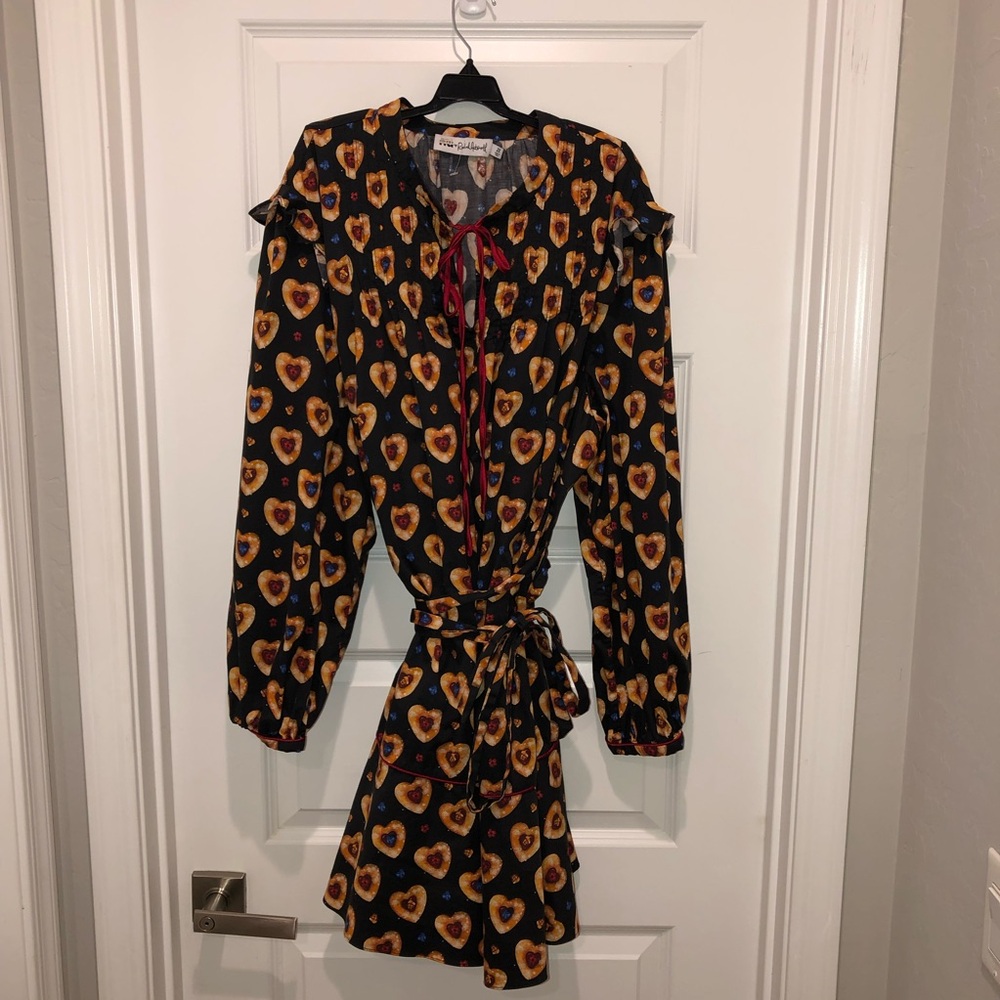 Anthropologie x Rachel Antonoff Laura Linzer Tart Cookie Mini Dress sz 2X - Picture 4 of 8